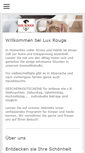 Mobile Screenshot of lux-rouge-backnang.com